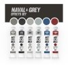 AK Interactive ABT306 Naval and Grey Effects Set (6 colors) 6x20ml